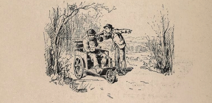 Illustration tirée de l'ouvrage En déplacement - Donatien Levesque (1887) - E. Plon, Nourrit et Cie (Paris) - BnF (Gallica) 120